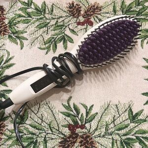 Purple Hair Styling Brush